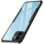 Shock Proof Clear Back Case Mobile Cover for Xiaomi Mi Redmi A1 | REDMI A2 (Hard | Hybrid PC + TPU | Full Armour Device & Camera Protection | Black) - Image 3