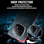 Shock Proof Flip Cover Back Case for Realme P2 Pro 5G | Magnetic Wallet Leather Case with Stand - Image 7