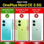 Back Cover for 1+ OnePlus Nord CE 3 5G | Ultra Slim Soft Rubberised Case | Inner Velvet Fabric Lining | Matte Silicone Flexible Mobile Case | Camera Protection - Green - Image 3