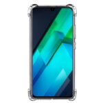 Crystal Clear Transparent Back Case Cover for Infinix Note 12 Turbo | Full Device & Camera Protection Shockproof TPU Silicone Back Cover Case Transparent - Image 4