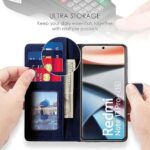 Shock Proof Flip Cover Back Case for Xiaomi Mi Redmi Note 13 Pro Plus 5G | Magnetic Wallet Leather Case with Stand - Image 7