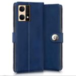 Shock Proof Flip Cover Back Case for Oppo F21 Pro 4G | Magnetic Wallet Leather Case with Stand - Image 2