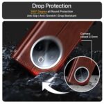 Shock Proof Flip Cover Back Case for Iqoo Z10 5G | Magnetic Wallet Leather Case with Stand - Image 7