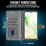 Shock Proof Flip Cover Back Case for Mi Redmi 13C 5G | Magnetic Wallet Leather Case with Stand - Image 5