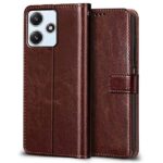 Shock Proof Flip Cover Back Case for Mi Redmi 12 5G | Magnetic Wallet Leather Case with Stand - Image 5