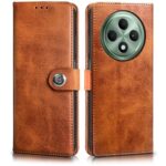 Shock Proof Flip Cover Back Case for Oppo F27 5G | Magnetic Wallet Leather Case with Stand