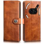 Shock Proof Flip Cover Back Case for Nothing Phone 2A | Magnetic Wallet Leather Case with Stand