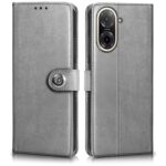 Shock Proof Flip Cover Back Case for Redmi A5 | Magnetic Wallet Leather Case with Stand