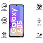 Unbreakable Nano Film Glass Screen Protector for Samsung Galaxy A05 | Galaxy F05 | Galaxy M05 [ Flexible like a Screen Guard, Harder than a Tempered Glass ]  Pack Of 2 - Image 4