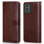 Shock Proof Flip Cover Back Case for Oneplus 9 5G | Magnetic Wallet Leather Case with Stand