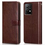 Shock Proof Flip Cover Back Case for 1+ Oneplus Nord Ce 2 Lite 5G | Magnetic Wallet Leather Case with Stand