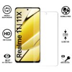 Unbreakable Nano Film Glass Screen Protector for Realme Narzo 60X 5G | 11 5G | 11X 5G | C67 [ Flexible Like a Screen Guard, Harder Than a Tempered Glass ]  Pack of 2 Clear - Image 3