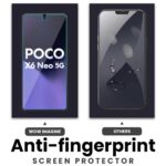 Unbreakable Nano Film Glass Screen Protector for Poco X6 Neo 5G [ Flexible like a Screen Guard, Harder than a Tempered Glass ]  Pack Of 2 - Image 4