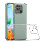 Back Cover for Redmi 10 Power | Redmi 10 (2022) | Flexible Crystal Clear TPU Ultra Protective Cushioned Edges Mobile Case Cover for Redmi 10 Power | Redmi 10 (2022) - Transparent