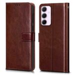 Shock Proof Flip Cover Back Case for Samsung Galaxy A35 5G | Magnetic Wallet Leather Case with Stand