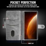 Shock Proof Flip Cover Back Case for Realme Narzo 60 Pro | Magnetic Wallet Leather Case with Stand - Image 5