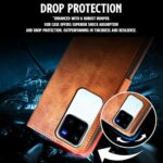 Shock Proof Flip Cover Back Case for Vivo V30 Pro | Magnetic Wallet Leather Case with Stand - Image 8