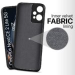 kelpuj Polycarbonate Translucent Hybrid OnePlus Nord CE 2 Lite 5G Back Cover Smoked Matte Bumper Back 360 Degree Protection Protective Hard Back Cover for 1+ OnePlus Nord CE 2 Lite 5G (Black) - Image 5