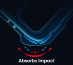 kelpuj Shock Proof Clear Back Case Mobile Cover for Oppo F19 Pro (Hard | Hybrid PC + TPU | Full Armour Device & Camera Protection | Black) - Image 7