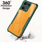 Thermoplastic Polyurethane Shockproof Crystal Clear Oppo F21 Pro 4G Back Cover Case|360 Degree Protection|Protective Design|Transparent Back Cover Case for Oppo F21 Pro 4G-Green - Image 2