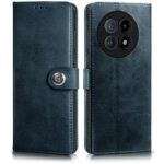 Shock Proof Flip Cover Back Case for 1+ Oneplus 13R 5G | Magnetic Wallet Leather Case with Stand