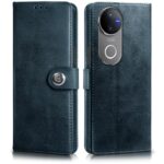 Shock Proof Flip Cover Back Case for Iqoo Z10R 5G | Magnetic Wallet Leather Case with Stand