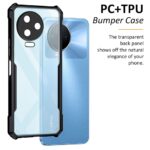 Shock Proof Clear Back Cover Case Mobile Cover for Infinix Note 12 Pro (Hard | Hybrid PC + TPU | Full Armour Device & Camera Protection | Black) - Image 4