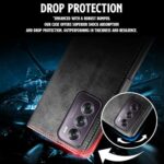 Shock Proof Flip Cover Back Case for Oppo Reno 12 Pro 5G | Magnetic Wallet Leather Case with Stand - Image 8