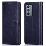 Shock Proof Flip Cover Back Case for Iqoo 9 Se 5G | Magnetic Wallet Leather Case with Stand