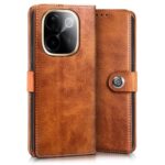 Shock Proof Flip Cover Back Case for Iqoo Z9S Pro 5G | Magnetic Wallet Leather Case with Stand - Image 5