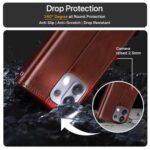 Shock Proof Flip Cover Back Case for Oppo K13 5G | Magnetic Wallet Leather Case with Stand - Image 7