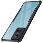 Shockproof Crystal Clear Realme GT Neo 3 5G Back Cover Case | 360 Degree Protection | Transparent Mobile Back Cover Case for Realme GT Neo 3 5G | Hybrid PC + TPU (Black Bumper) - Image 3