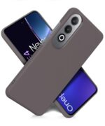 Slim Frameless Back Cover for 1+ OnePlus Nord CE 4 5G | Ultra Thin Lightweight Design & Camera Protection | Soft Matte Silicone Flexible Mobile Case (Grey) - Image 4