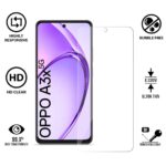 Unbreakable Nano Film Glass Screen Protector for Oppo A3x 5G | A3x 4G | A3 5G [ Flexible Like a Screen Guard, Harder Than a Tempered Glass ]  Pack of 2 Clear - Image 4