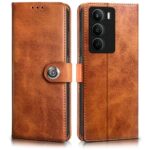 Shock Proof Flip Cover Back Case for Realme C75 5G | Magnetic Wallet Leather Case with Stand