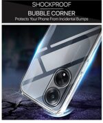 Crystal Clear Transparent Back Case Cover for Oppo F23 5G | Full Device & Camera Protection Shockproof TPU | Flexible Silicone Back Cover Case Transparent - Image 7