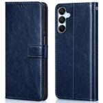 Shock Proof Flip Cover Back Case for Samsung Galaxy A15 5G | Magnetic Wallet Leather Case with Stand