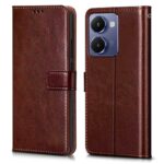 Shock Proof Flip Cover Back Case for Realme P3 Ultra 5G | Magnetic Wallet Leather Case with Stand