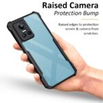 Shock Proof Clear Back Case Mobile Cover for Realme GT Neo 3 5G (Hard | Hybrid PC + TPU | Full Armour Device & Camera Protection | Black) - Image 5