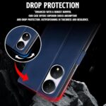 Shock Proof Flip Cover Back Case for Vivo Y100 5G | Magnetic Wallet Leather Case with Stand - Image 7