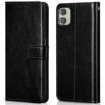 Shock Proof Flip Cover Back Case for Samsung Galaxy F14 5G | Magnetic Wallet Leather Case with Stand