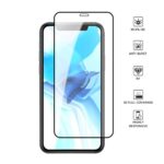 6D Tempered Glass Screen Protector Compatible for Samsung Galaxy M01 Core with Full Glue Edge to Edge Coverage and Protection with Easy Installation Kit  Black [ Pack of 2 ] - Image 4