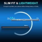 kelpuj Ultra Hybrid Crystal Clear Back Cover for Compatible with Samsung Galaxy M13 5G | Shockproof TPU Silicone Case Transparent - Image 6