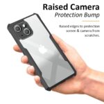 kelpuj Crystal Clear Transparent Back Case for Compatible with Apple iPhone 13 Shockproof TPU Silicone Cover | Full Body & Camera Protection Transparent - Image 5