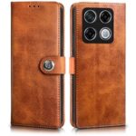 Shock Proof Flip Cover Back Case for Infinix Gt 20 Pro | Magnetic Wallet Leather Case with Stand