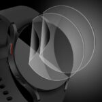 Screen Protector Guard for Samsung Galaxy Watch 4 (40mm) | MilitaryGrade TPU Nano Film [Not Glass] Clear Anti Scratch Fingerprint Bubble Free Smart Watch Screen Protection  Pack of 2 - Image 2