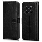 Shock Proof Flip Cover Back Case for Realme 13 5G | Magnetic Wallet Leather Case with Stand