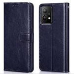 Shock Proof Flip Cover Back Case for 1+ Oneplus Nord Ce 2 Lite 5G | Magnetic Wallet Leather Case with Stand