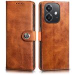 Shock Proof Flip Cover Back Case for Oppo A3X 5G | Magnetic Wallet Leather Case with Stand