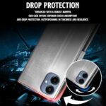 Shock Proof Flip Cover Back Case for Samsung Galaxy A06 | Magnetic Wallet Leather Case with Stand - Image 7